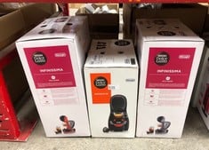 QUANTITY OF  ITEMS TO INCLUDE DELONGHI NESCAFÉ DOLCE GUSTO PICCOLO XS POD CAPSULE COFFEE MACHINE, ESPRESSO, CAPPUCCINO AND MORE, EDG210.B, 0.8 LITERS, BLACK & RED: LOCATION - F