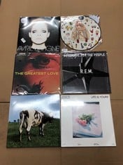 QUANTITY OF TV & AUDIO ITEMS TO INCLUDE AVRIL LAVIGNE [VINYL]: LOCATION - A