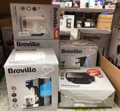 QUANTITY OF KITCHEN & APPLIANCES ITEMS TO INCLUDE BREVILLE HOT CUP HOT WATER DISPENSER | 2.0L WITH 3KW FAST BOIL & VARIABLE DISPENSE | ENERGY-EFFICIENT USE | GLOSS BLACK [VKJ318]: LOCATION - F