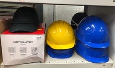 QUANTITY OF ITEMS TO INCLUDE SAFETY HELMET SET: LOCATION - G