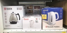 QUANTITY OF KITCHEN & APPLIANCES ITEMS TO INCLUDE RUSSELL HOBBS TEXTURES KETTLE : LOCATION - G