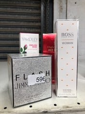 QUANTITY OF HEALTH & BEAUTY ITEMS TO INCLUDE JIMMY CHOO FLASH EAU DE PARFUM, 60 ML : LOCATION - G