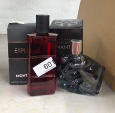 QUANTITY OF HEALTH AND BEAUTY ITEMS TO INCLUDE MONTBLANC EXPLORER 60ML EAU DE PARFUM: LOCATION - G