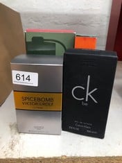 QUANTITY OF HEALTH & BEAUTY ITEMS TO INCLUDE CALVIN KLEIN CK BE EDT MEN'S EDT EAU DE TOILETTES SPRAY - CALVIN-CKBE EDT-540-3.4OZ: LOCATION - G