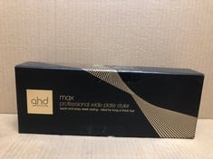 GHD MAX PROFESSIONAL HAIR STRAIGHTENER, WIDE 1.65" STYLING PLATES FOR QUICK EASY STYLING, FRIZZ FREE, SMOOTH, SLEEK RESULTS.: LOCATION - G