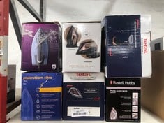 QUANTITY OF KITCHEN & APPLIANCES ITEMS TO INCLUDE TOWER T22008RG CERAGLIDE CORDLESS STEAM IRON WITH CERAMIC SOLEPLATE AND VARIABLE STEAM FUNCTION, BLACK AND ROSE GOLD: LOCATION - G