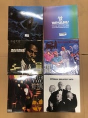 QUANTITY OF TV & AUDIO ITEMS TO INCLUDE ENTER THE WU-TANG CLAN (36 CHAMBERS) [VINYL]: LOCATION - G