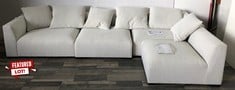 JOHN LEWIS TOKYO 80CM A/LESS WHITE SOFA: LOCATION - FLOOR(COLLECTION OR OPTIONAL DELIVERY AVAILABLE)