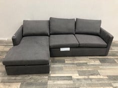 JOHN LEWIS BAILEY LHF CHAISE SOFA: LOCATION - FLOOR(COLLECTION OR OPTIONAL DELIVERY AVAILABLE)