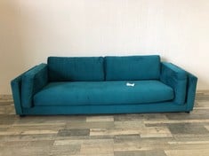 JOHN LEWIS MUNICH 3 SEATER SOFA: LOCATION - FLOOR(COLLECTION OR OPTIONAL DELIVERY AVAILABLE)