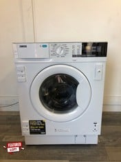 ZANUSSI ZW84PCBI INTEGRATED WASHING MACHINE RRP £348: LOCATION - BOOTH(COLLECTION OR OPTIONAL DELIVERY AVAILABLE)