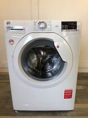 HOOVER H-WASH 300 H3W4102DE WASHING MACHINE RRP £319: LOCATION - BOOTH(COLLECTION OR OPTIONAL DELIVERY AVAILABLE)