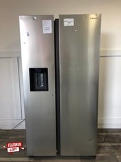 SAMSUNG DOUBLE DOOR WATER AND ICE DISPENSER FRIDGE FREEZER MODEL: RS68A RRP £1099: LOCATION - BOOTH(COLLECTION OR OPTIONAL DELIVERY AVAILABLE)