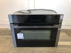 NEFF C1AMG84G0B COMPACT OVEN RRP £749: LOCATION - BOOTH(COLLECTION OR OPTIONAL DELIVERY AVAILABLE)