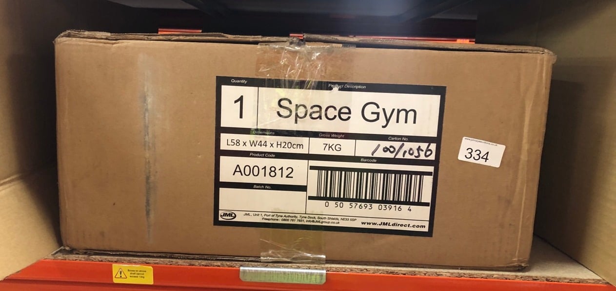 SPACEGYM FLYWHEEL TRAINER: LOCATION - D RACK