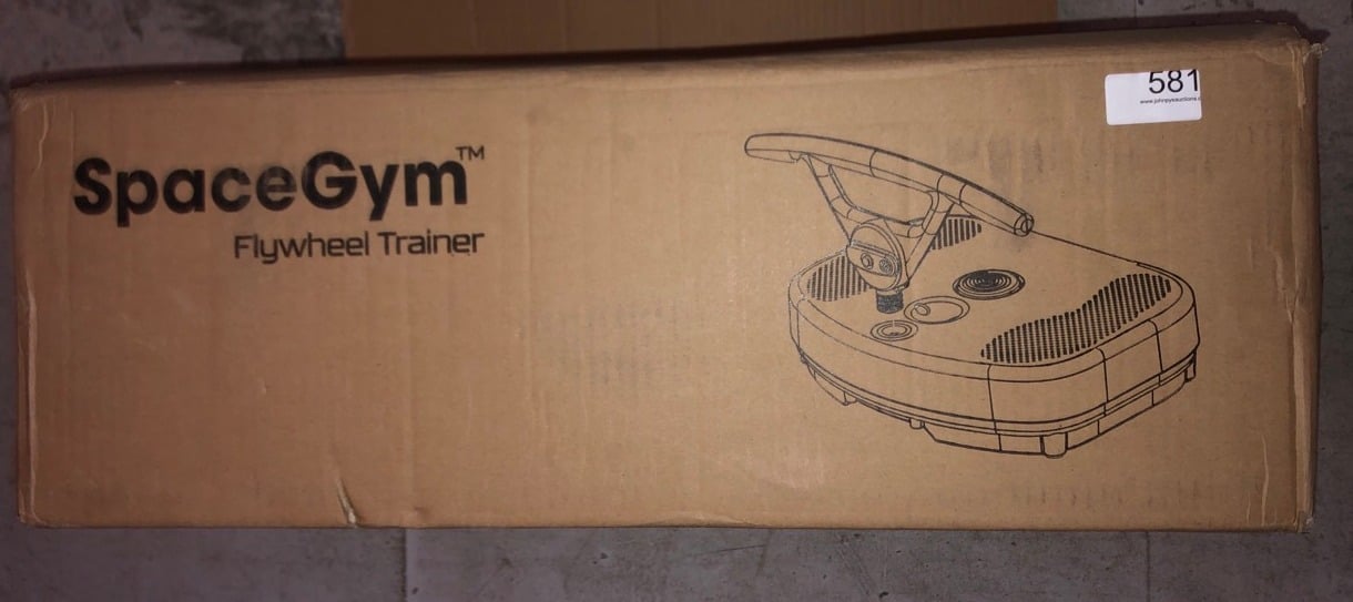 SPACEGYM FLYWHEEL TRIANER: LOCATION - F RACK