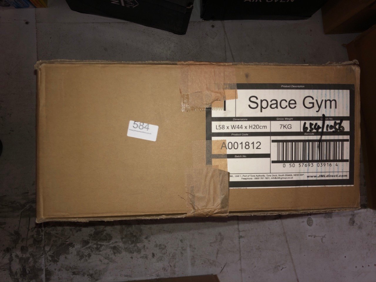 SPACEGYM FLYWHEEL TRIANER: LOCATION - F RACK