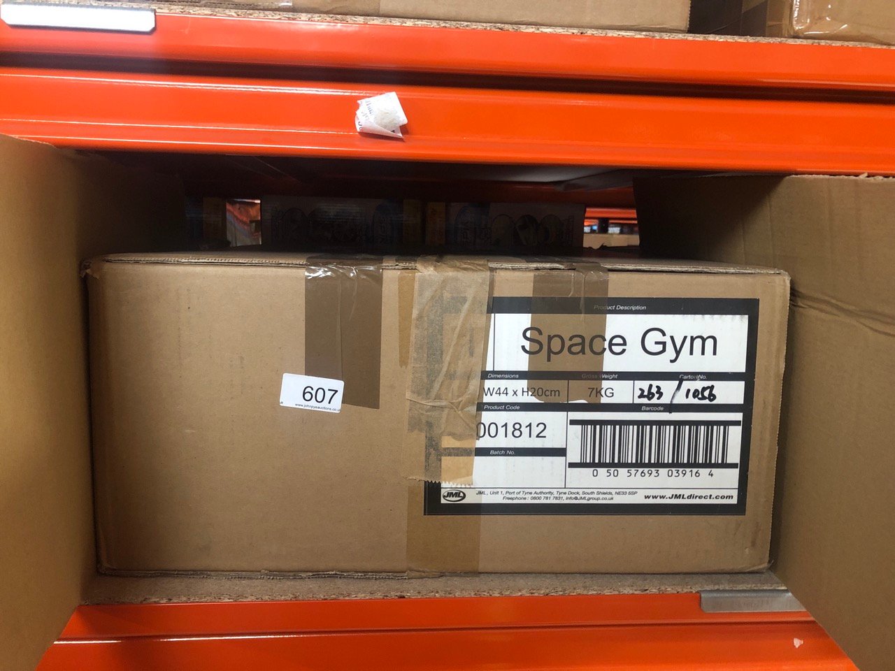 SPACEGYM FLYWHEEL TRAINER: LOCATION - F RACK