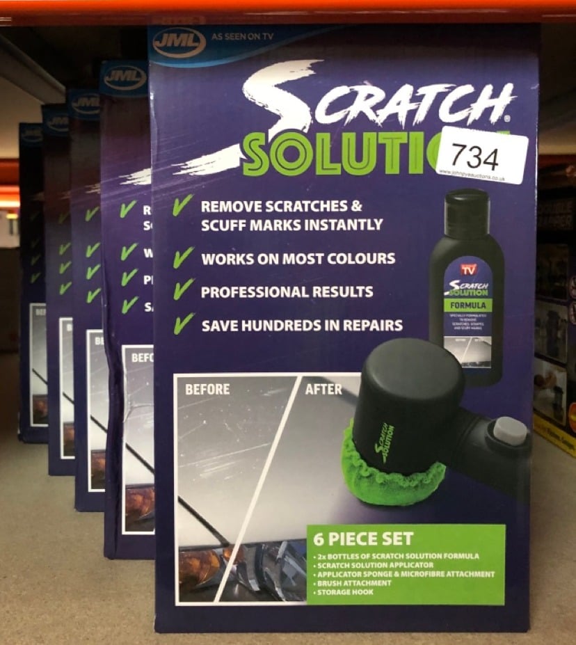 5 X SCRATCH SOLUTION 6 PIECE SET: LOCATION - G RACK