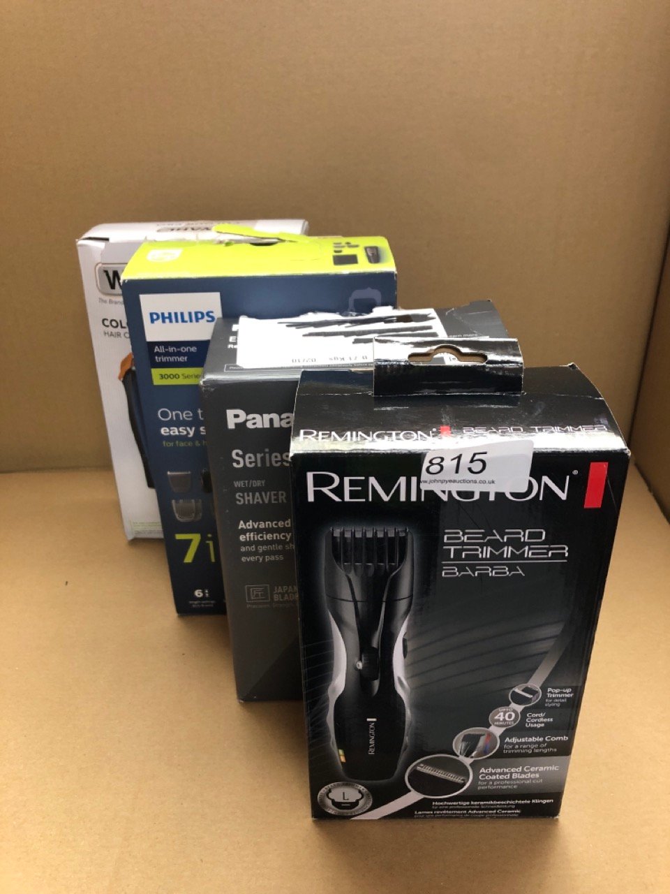 QUANTITY OF HEALTH & BEAUTY ITEMS TO INCLUDE REMINGTON BARBA BEARD TRIMMER (ADVANCED CERAMIC BLADES, POP-UP DETAIL TRIMMER, ADJUSTABLE ZOOM WHEEL, 9 LENGTH SETTINGS, COMB ATTACHMENT, CORD OR CORDLESS