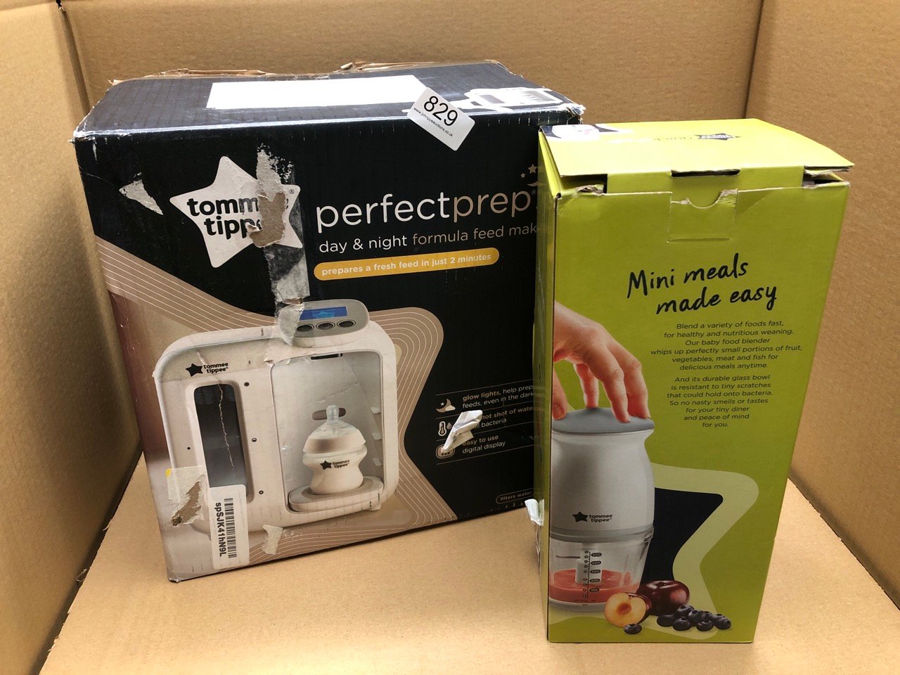 QUANTITY OF BABY & TODDLER ITEMS TO INCLUDE TOMMEE TIPPEE QUICK-CHOP MINI BABY FOOD BLENDER AND CHOPPER FOR ALL STAGES OF WEANING, DURABLE GLASS BOWL AND STAINLESS STEEL BLADES, 500ML CAPACITY, 200W