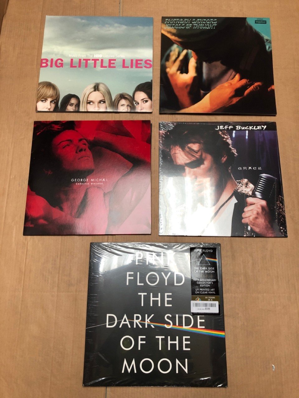 QUANTITY OF ITEMS TO INCLUDE MUSIC FORM THE HBO LIMITED SERIES BIG LITTLE LIES RECORD: LOCATION - H RACK