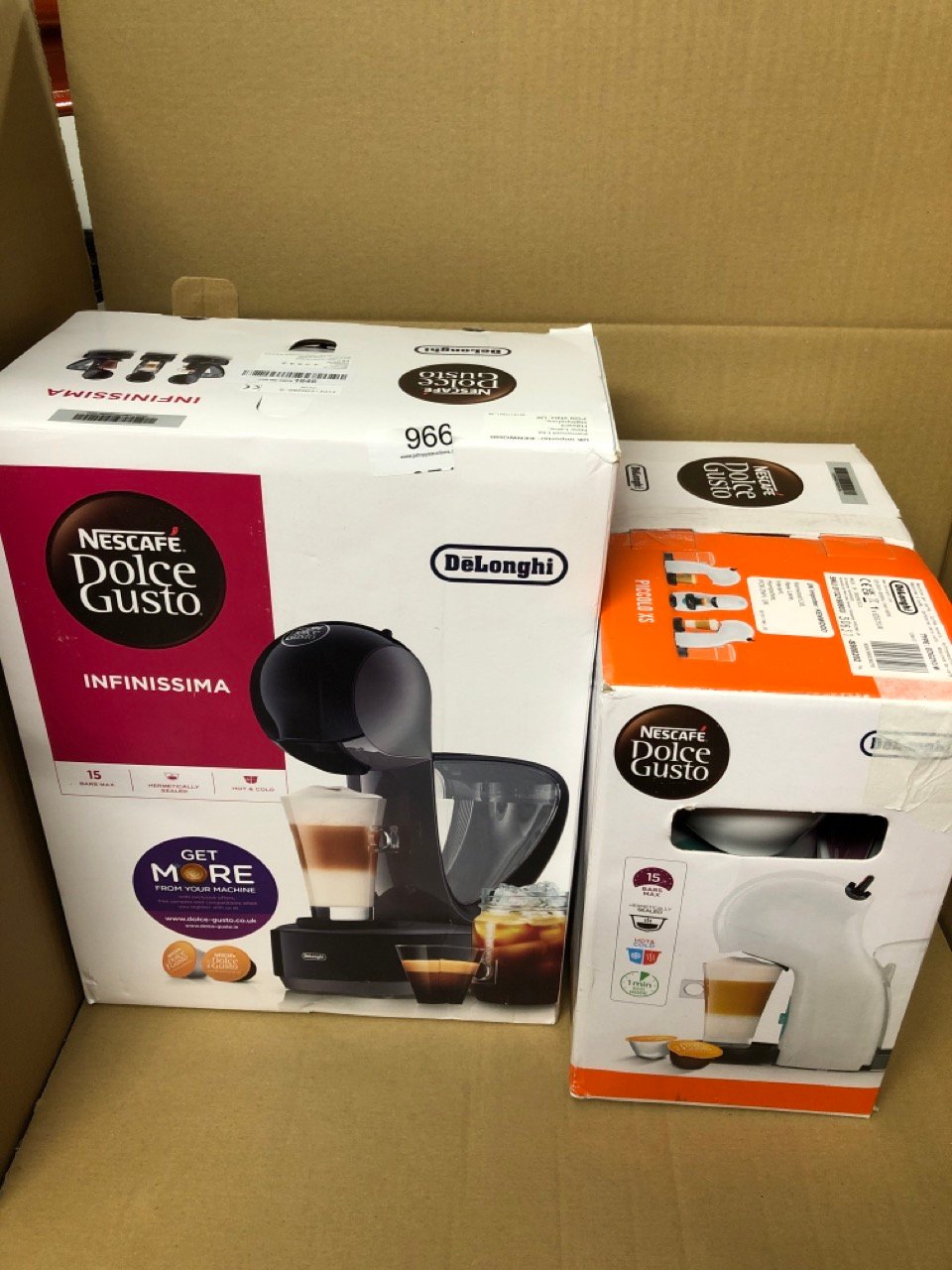 QUANTITY OF KITCHEN & APPLIANCES ITEMS TO INCLUDE DELONGHI NESCAFÉ DOLCE GUSTO PICCOLO XS POD CAPSULE COFFEE MACHINE, ESPRESSO, CAPPUCCINO AND MORE, EDG210.W, 0.8 LITERS, WHITE & GREEN: LOCATION - I