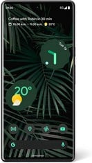 GOOGLE PIXEL 6 PRO- DUAL SIM (E- SIM) - STORMY BLACK 128GB RRP £250:: LOCATION - L