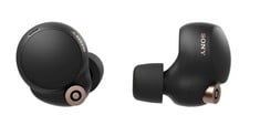 SONY WF-1000XM4 TRULY WIRELESS NOISE CANCELLING HEADPHONE - OPTIMISED FOR ALEXA AND GOOGLE ASSISTANT-WITH BUILT-IN MIC FOR CALLS, BLACK. RRP £180: LOCATION - G