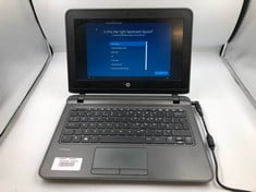 HP PROBOOK 11 G2 128GB LAPTOP.. INTEL CELERON 3855U, 4GB RAM,: LOCATION - A