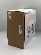 META QUEST 3 128GB VR HEADSET: MODEL NO S3A (RRP-£409): LOCATION - A