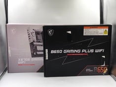 MSI B650 GAMING PLUS WIFI AMD MOTHERBOARD + MSI X670E GAMING AMD MOTHERBOARD: LOCATION - C