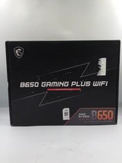 MSI B650 GAMING PLUS WIFI AMD MOTHERBOARD  RRP-£149: LOCATION - C