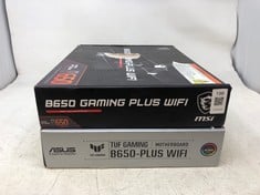 ASUS B650-PLUS WIFI TUF GAMING MOTHERBOARD + MSI B650 GAMING PLUS WIFI AMD MOTHERBOARD : LOCATION - C