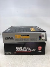 ASUS TUF GAMING B550M-PLUS WIFI II + MSI MPG B550 GAMING PLUS AMD MOTHERBOARD: LOCATION - C