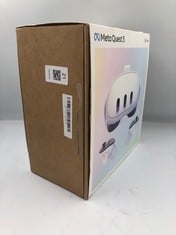 META QUEST 3 128GB VR HEADSET: MODEL NO S3A (RRP-£409): LOCATION - A