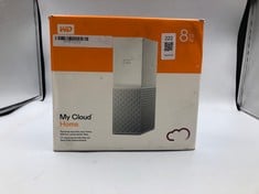 WD 8TB MY CLOUD HOME NETWORK ATTACHED STORAGE (ORIGINAL RRP - £295): MODEL NO WDBVXC0080HWT-EESN: LOCATION - C