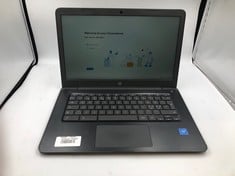 HP CHROMEBOOK 14 32GB LAPTOP: MODEL NO TPN-Q204. INTEL CELERON N3350, 4GB RAM, : LOCATION - C