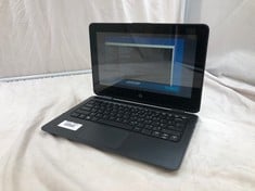 HP PROBOOK X360 11 G1 EE 128GB SSD LAPTOP: MODEL NO HSN-108C. INTEL CELERON N3350, 4GB RAM,: LOCATION - D