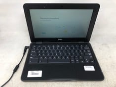 DELL CHROMEBOOK 11 3180 16GB LAPTOP: MODEL NO P26T. INTEL CELERON N3060, 4GB RAM,: LOCATION - D