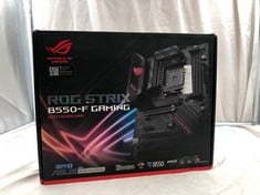 ASUS ROG STRIX B550-F GAMING MOTHERBOARD SOCKET (PC) AMD AM4 FORM FACTOR (DETAILS) ATX MOTHERBOARD CHIPSET.: LOCATION - D