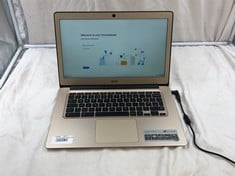 ACER CHROMEBOOK 14 32GB LAPTOP: MODEL NO N16P1. INTEL CELERON N3160, 4GB RAM: LOCATION - D