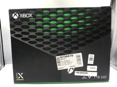 MICROSOFT XBOX SERIES X GAMES CONSOLE. (SMASHED / SALVAGE / SPARES) [JPTE71306]: LOCATION - D