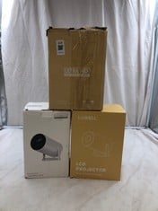 QUANTITY OF ITEMS TO INCLUDE LOWELL LCD PROJECTOR HIGH DYNAMIC RANGE: LOCATION - E