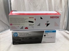 XEROX STANDARD CAPACITY TONER CARTRIDGE + HP 111L BLACK TONER CARTRIDGE : LOCATION - E