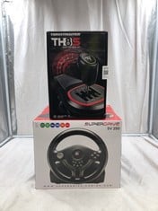 THRUSTMASTER TH8S SHIFTER + SUPERDRIVE SV 250 STEERING WHEEL: LOCATION - E