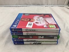 QUANTITY OF GAMES TO INCLUDE EA SPORTS FC 25 STANDARD EDITION PS4 | VIDEOGAME | ENGLISH: LOCATION - E