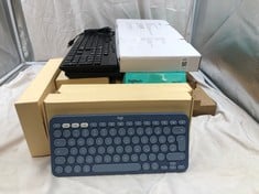 QUANTITY OF ITEMS TO INCLUDE LOGITECH WIRELESS KEYBOARD: LOCATION - E