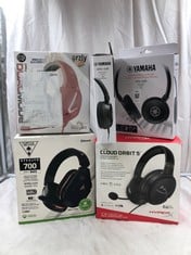 QUANTITY OF ITEMS TO INCLUDE YAMAHA HPH-100 HEADPHONES, QUALITY SOUND AND DEEP BASS, OVER THE EAR, WIRED MUSICIANS HEADPHONES, IN BLACK: LOCATION - E