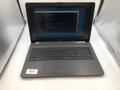 HP 255 G7 NOTEBOOK 128GB SSD LAPTOP: MODEL NO TPN-C136. AMD ATHLON 3050U, 4GB RAM,: LOCATION - E